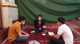 نشست رابطان سرمایه های انسانی جلسات قرآن و عترت جوانان انوارالزهرا سلام الله علیها