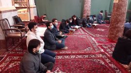 مسابقه گروهی حفظ سوره مبارکه جمعه برای پویندگان ترم ۷ تا ۱۴ مسابقه گروهی حفظ سوره مبارکه جمعه برای پویندگان ترم ۷ تا ۱۴