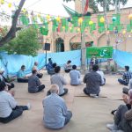 برپایی جشن عید غدیر توسط اعضای کانون و جلسه قرآن شهید مطهری (ره) همراه با کمک همسایگان متدین محل برپایی جشن عید غدیر توسط اعضای کانون و جلسه قرآن شهید مطهری (ره) همراه با کمک همسایگان متدین محل