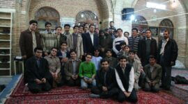 خاطرات انوارالزهرایی-نشست باوحید جلیلی فعال فرهنگی-تابستان۱۳۸۷-مسجدکلپا- عکس از:برادرمحمدصادق منصور